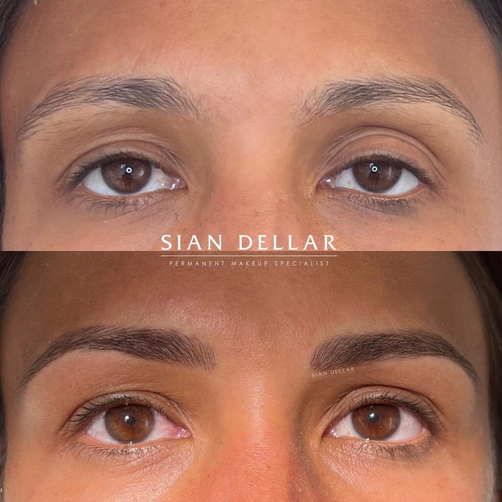 Highlighting your eyes' beauty with eyebrow microblading - Sian Dellar